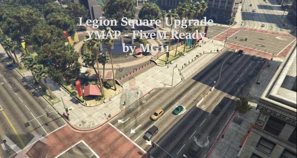 Legion Square - Meeting Point Roleplay Upgrade | YMAP - FiveM Ready