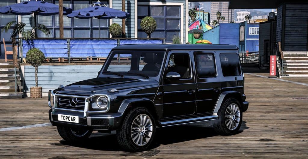 mercedes benz g class gta 5 mod