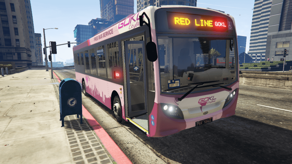 Alexander Dennis Enviro200 Bus Malaysian Rapid Livery V1.2 - GTA 5 Mod ...