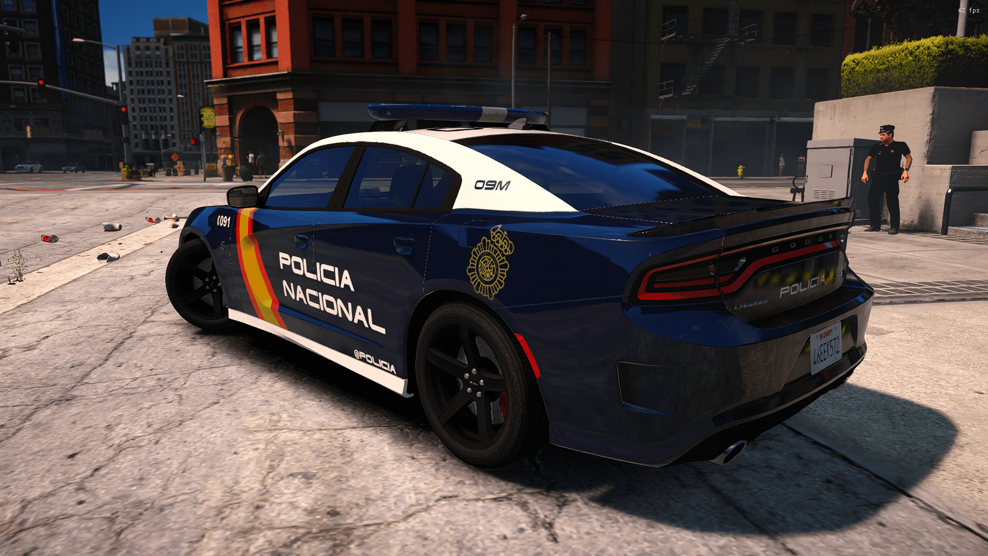 Dodge Charger Hellcat SRT Policia Nacional/CNP of Spain/España[FiveM