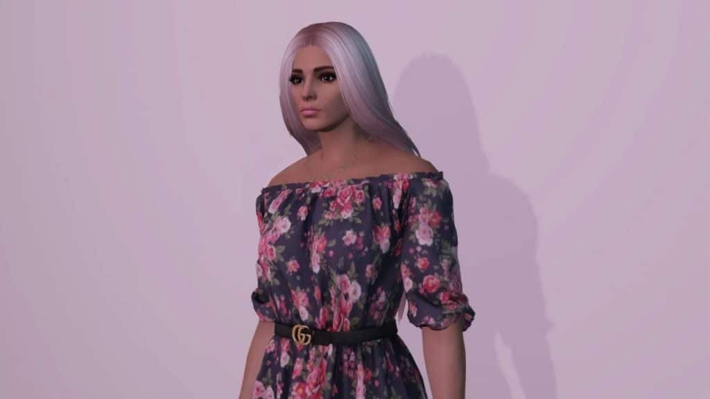 Long Hairstyle For Mp Female 1.0 - Gta 5 Mod 