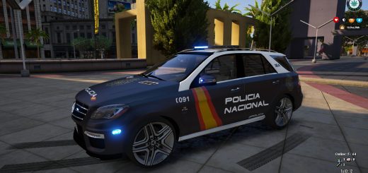 BMW 530D Policia Nacional/CNP of Spain/España[FiveM-Replace] 1.0 - GTA 5 Mod