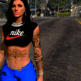 NIKE MALE & FEMALE SHIRT PACK FOR MP Nike M&F Pack V1 - GTA 5 Mod ...