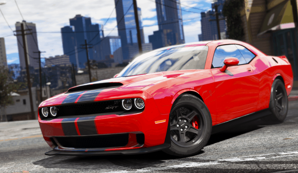 2016 Dodge Challenger 2.1 - GTA 5 Mod | Grand Theft Auto 5 Mod